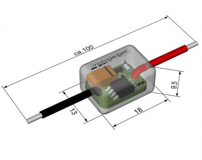 Motogadget mo.flash, Load-independent Flasher Relay